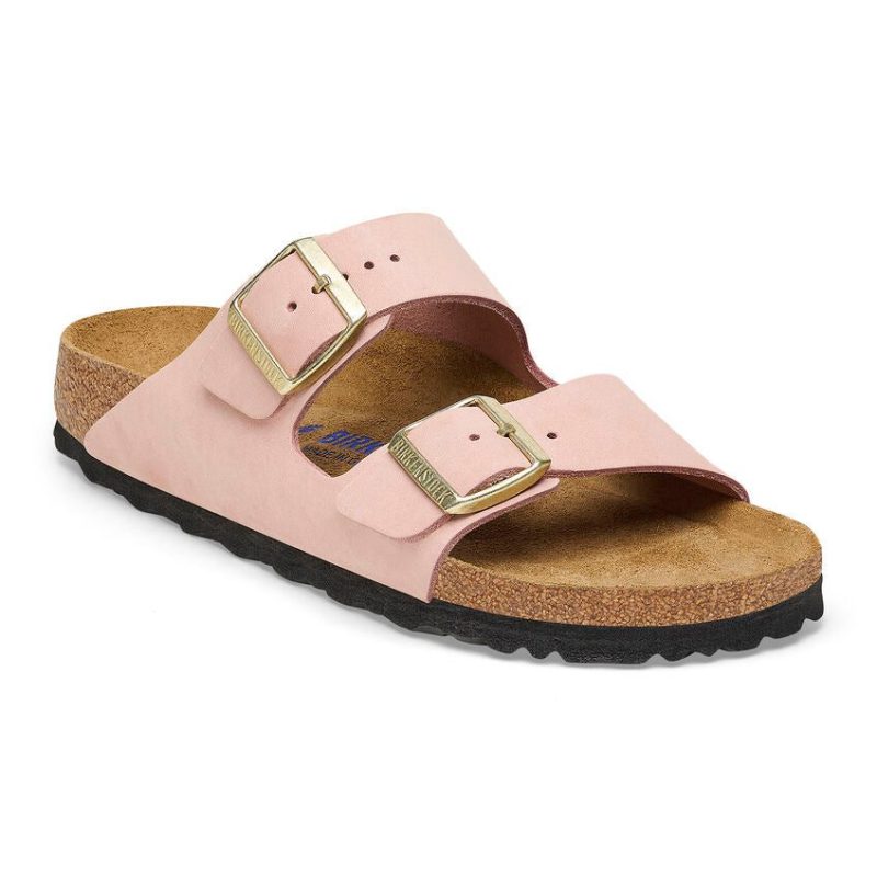 BirkenstockArizonaSoftFootbedSoftPinkSandal1