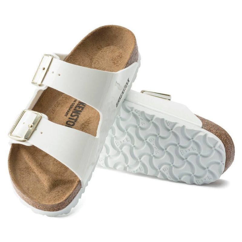 BirkenstockArizonaWhitePatentBirkoFlor3