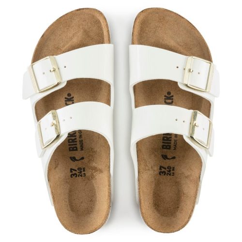 BirkenstockArizonaWhitePatentBirkoFlor4