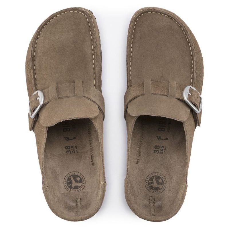 BirkenstockBuckleyGrayTaupeSuedeWomen s3