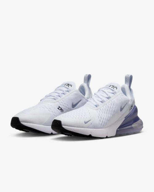 NikeAirMax270WhiteGreyBlueWomen s5