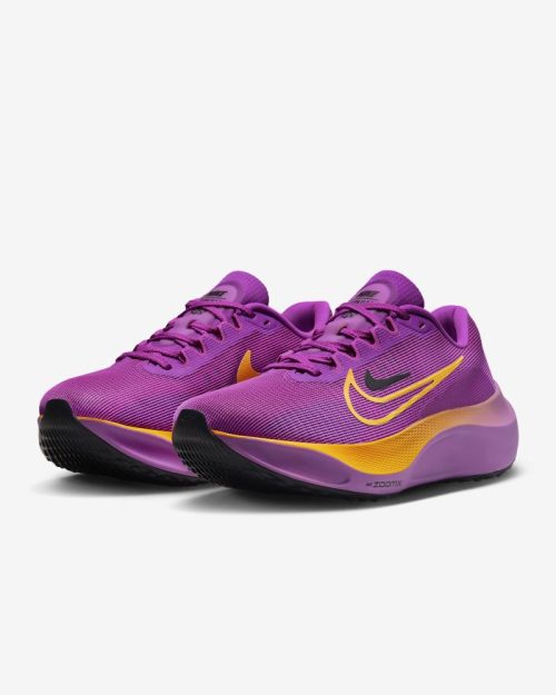 NikeZoomFly5HyperVioletLaserOrangeWomen s5