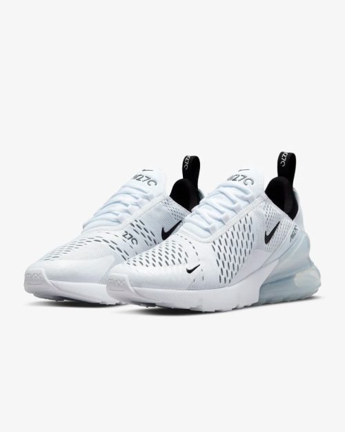 Nike Air Max 270 White Black Women s 4