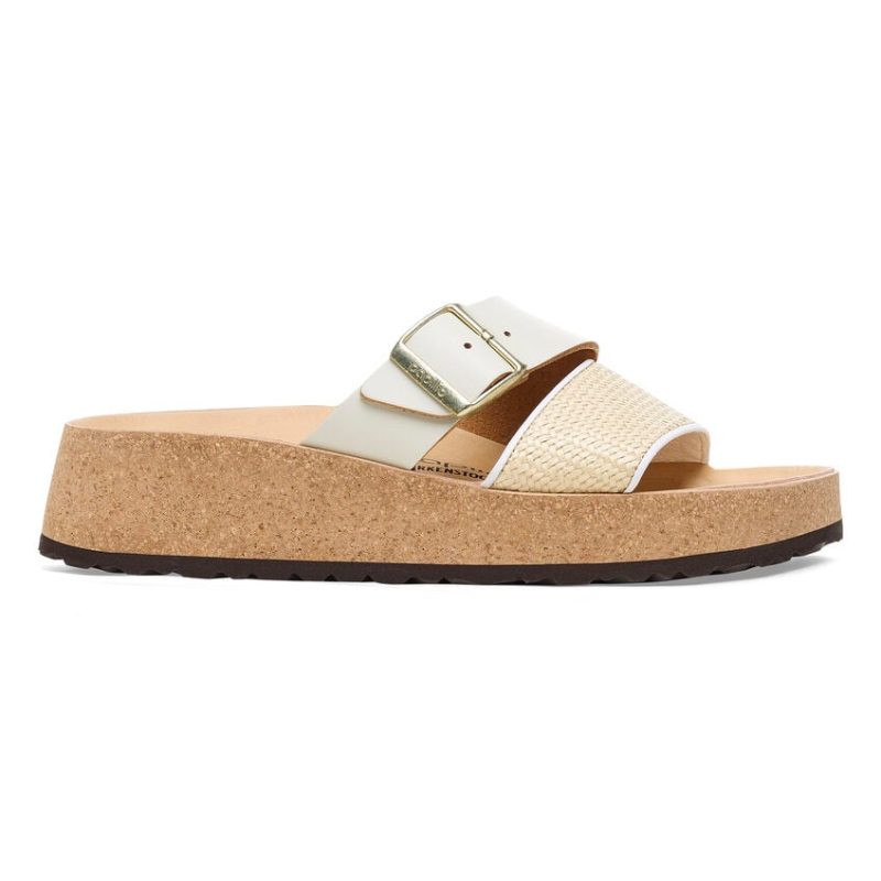 PapilliobyBirkenstockAlminaWhiteRaffiaLeatherSandal5