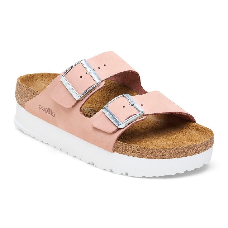 PapilliobyBirkenstockArizonaPlatformSoftPinkSandal1