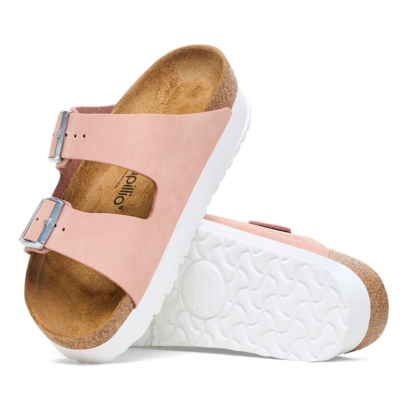 PapilliobyBirkenstockArizonaPlatformSoftPinkSandal2