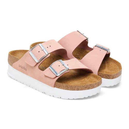 PapilliobyBirkenstockArizonaPlatformSoftPinkSandal4